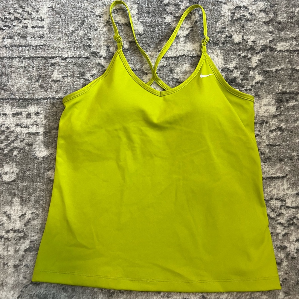 Nike New with Tags Women's Lime Green Tank Top